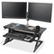 3M Precision Standing Desk, 22.2 in D X 20 in H, 35.4 in W X Black MMMSD60B - alternate 3
